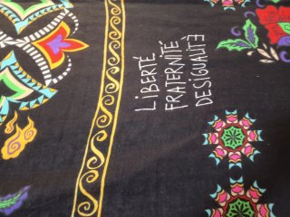 Foulard Desigual Negro Multicolor