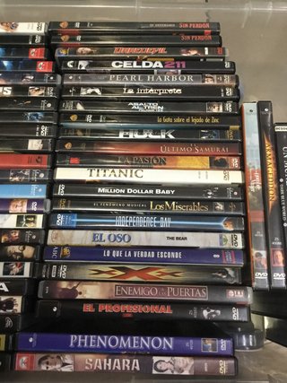 Lote DVDs Películas a 2€ unidad
