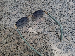 Gafas Cartier Doradas y Azules