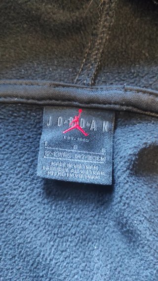 Sudadera Jordan Negra con Logo Jumpman