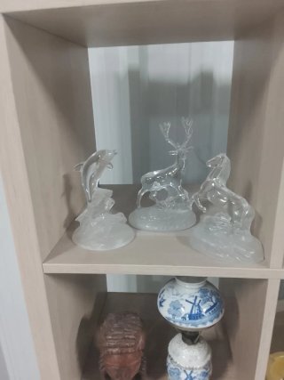 Lámpara de mesa antigua decorativa