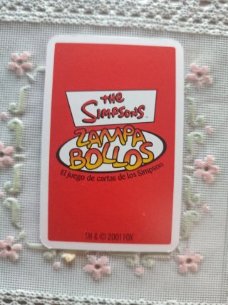 Juego de cartas The Simpsons: Zampa Bollos