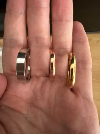 Pack 3 Anillos CRAFTD LONDON Hombre