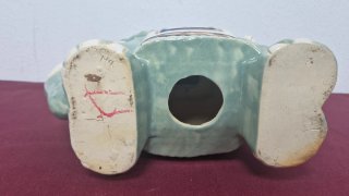 Pedestal elefante ceramica