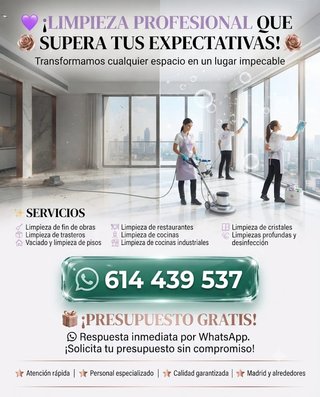 LIMPIEZA DE FIN DE OBRAS