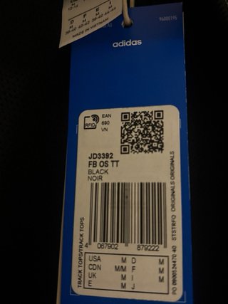 Chaqueta Adidas Originals Negra talla M