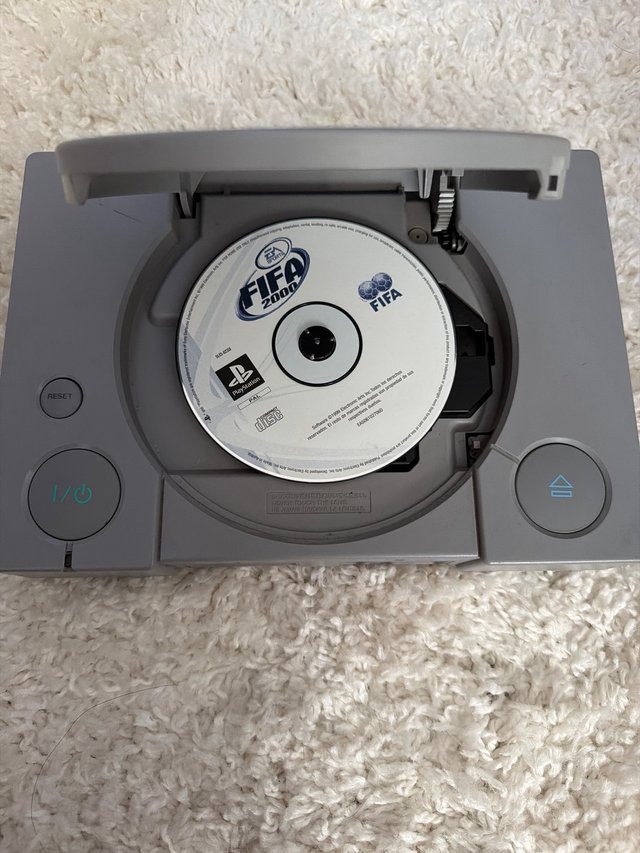 Console Sony PS1 Grigia + FIFA 2000