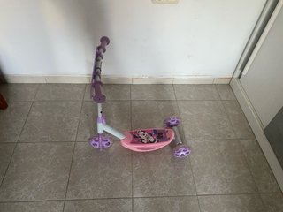 Monopattino per bambini a 3 ruote Minnie Mouse