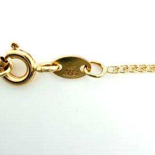 Cadena Ojo de Perdiz de oro de 18k, 1.32 g, 41 cm.