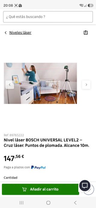 Nivel Láser Bosch UniversalLevel 2