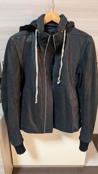 Rick Owens Plinth Sternberg Archive Leather Jacket