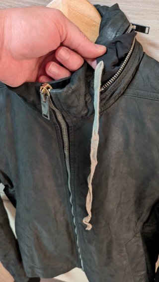 Rick Owens Plinth Sternberg Archive Leather Jacket