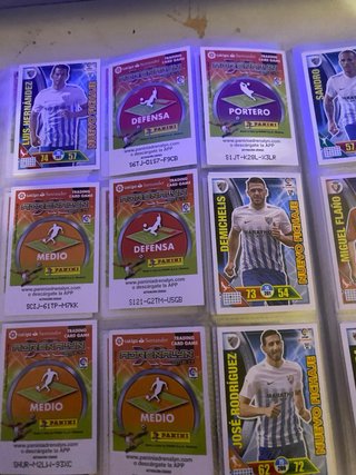 Cromos de fútbol