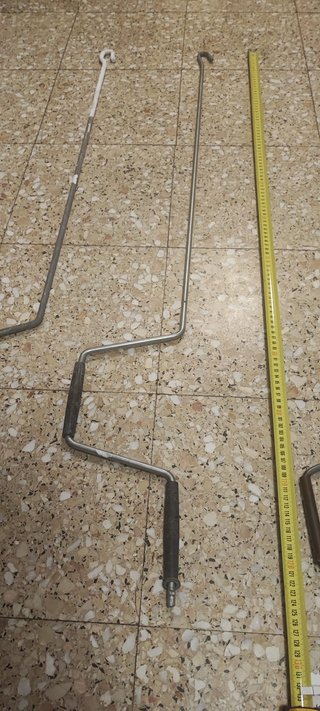 Manivela Metalica para toldo Varilla/Mango 125cm
