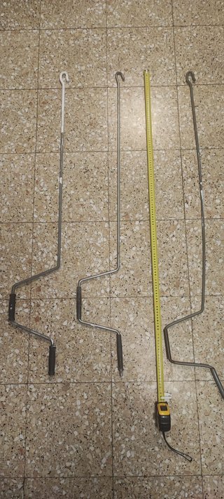 Manivela Metalica para toldo Varilla/Mango 125cm