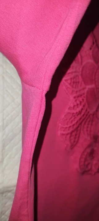 T-shirt donna manica 3/4 tg S rosa Corallo