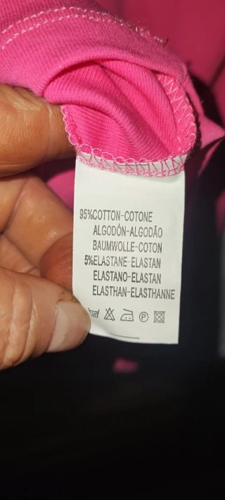 T-shirt donna manica 3/4 tg S rosa Corallo