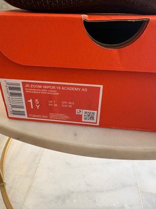 Nike jr zoom vapor 16 academy ag talla 33