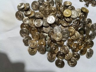 Bottoni Metallo Militari Vigilanza