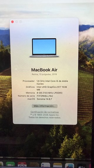 MacBook Air 2019 Gris Espacial