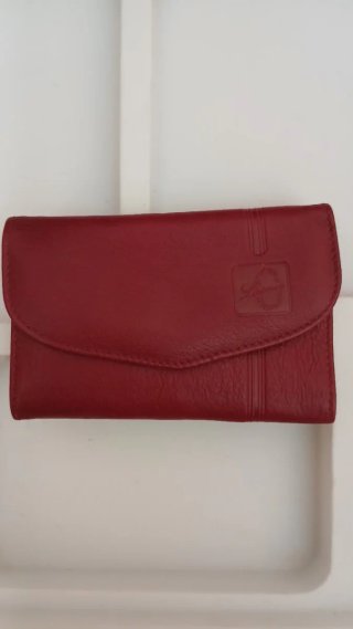 Set Cartera Guy Laroche Marrón y Rojo