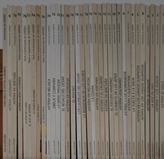 Colección de Asterix desde el tomo 1 al 29
