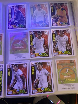 Cromos de fútbol Adrenalyn Panini