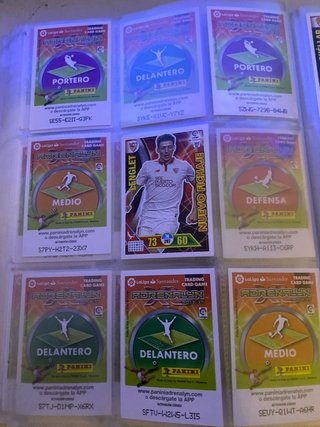Cromos de fútbol Adrenalyn Panini