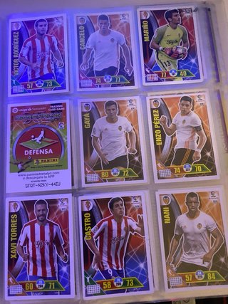 Cromos de fútbol Adrenalyn Panini