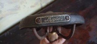 Sella Lygie cuoio bici d'epoca