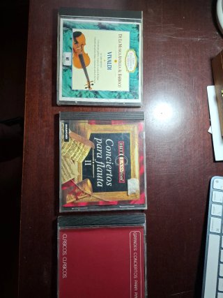 Lote 6 CDs Música Clásica Beethoven Mozart