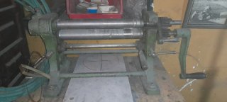 Rodillo laminador manual chapa / Calandra