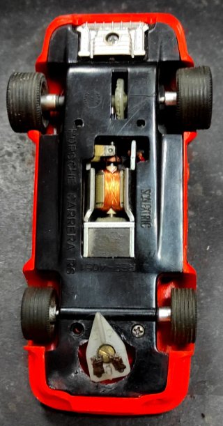 Coche Slot 1/32 Scalextric - Porsche  Rojo 42