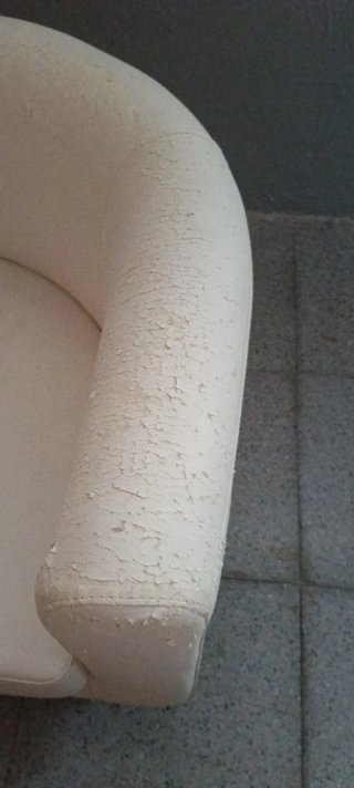 Sillón blanco
