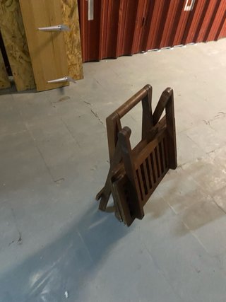 Mesa de madera plegable