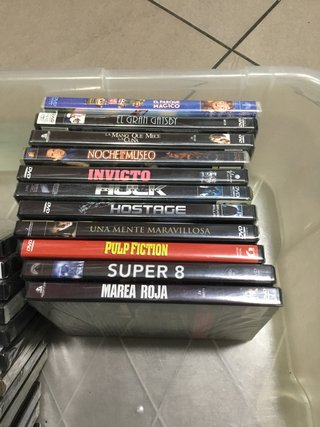 Lote 11 Películas DVD PRECINTADAS a 2,5€ unidad