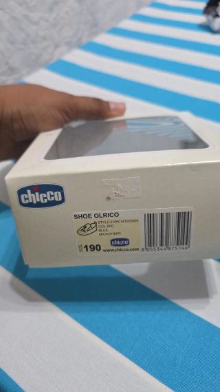 Chicco Scarpe Bimbo Blu Tg 19