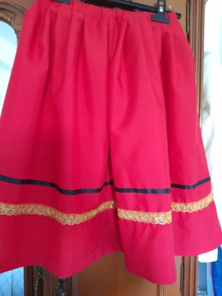 Traje regional niña 6 años