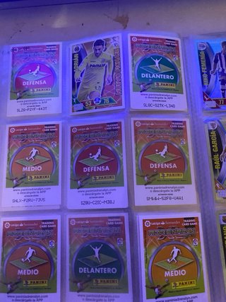 Cromos de fútbol Panini LaLiga Santander