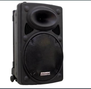 Altavoz Dynasonic con micrófono y mando
