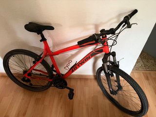 Bici MTB B'Twin Talla Alta Disco 18V