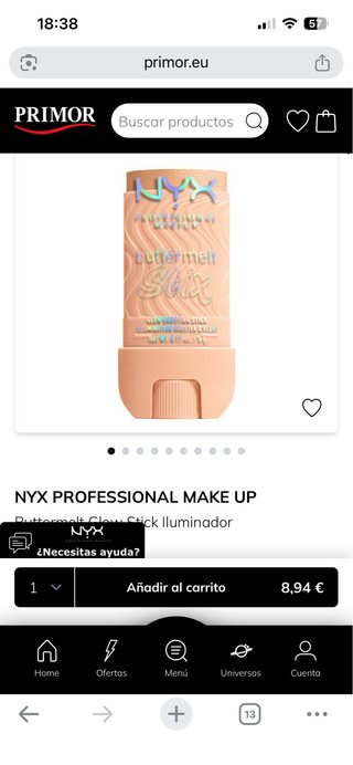 Maquillaje NYX
