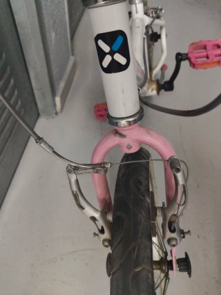 Bicicleta infantil rosa