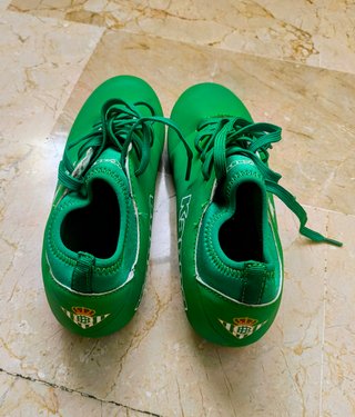 Botas Fútbol Kappa Talla 36 Niño Verde