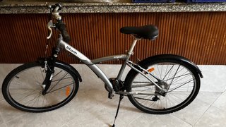 Bicicleta BTWIN Original 5 Gris