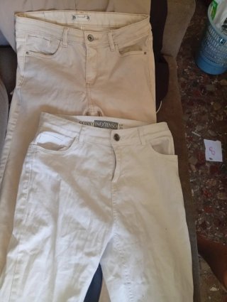 Lote 2 Vaqueros Skinny Sfera y InExtenso Talla 36