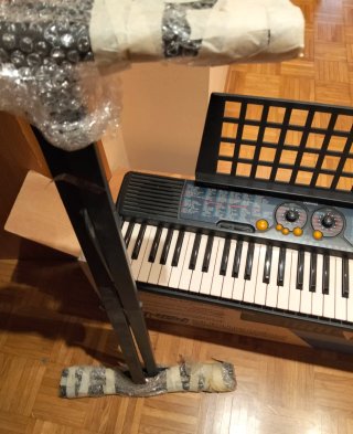 Teclado Yamaha PSR-130 Soporte Bontempi
