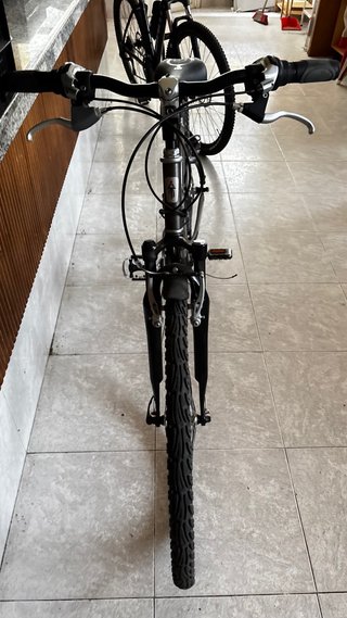 Bicicleta BTWIN gris