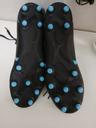 Zapatillas Puma Hombre Negras y Azules