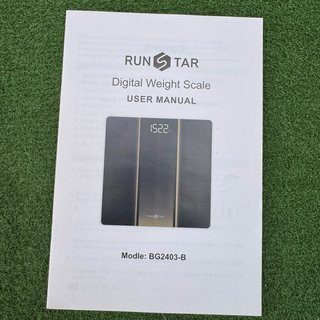 Báscula Digital Baño RunStar BG2403